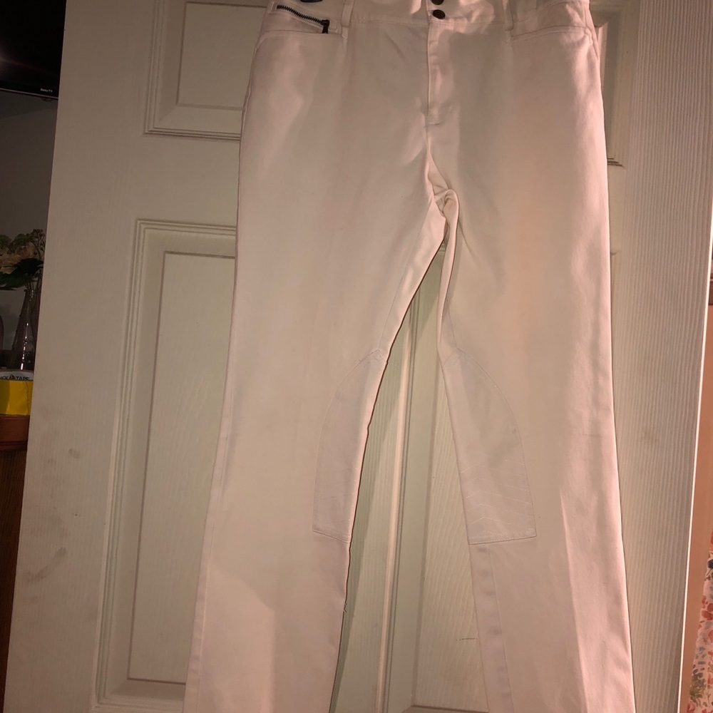 Lauren Ralph Size 4 Off White Pants